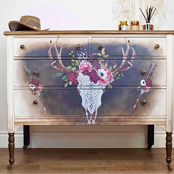 Redesign Decor Transfer ~ BEAUTIFULLY NATIVE ~ Rare ~ (Retired design) 24” x 34” - Picture 6 of 10